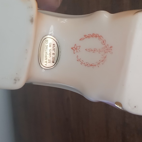 A.A. Importing Company from Japan Vintage Porcelain Flowered Shoes - Picture 12 of 12